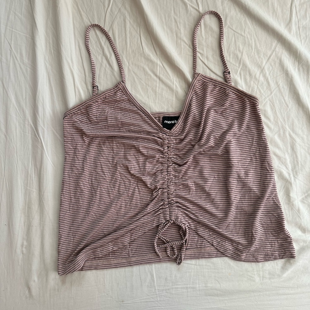 Scrunch up tank top